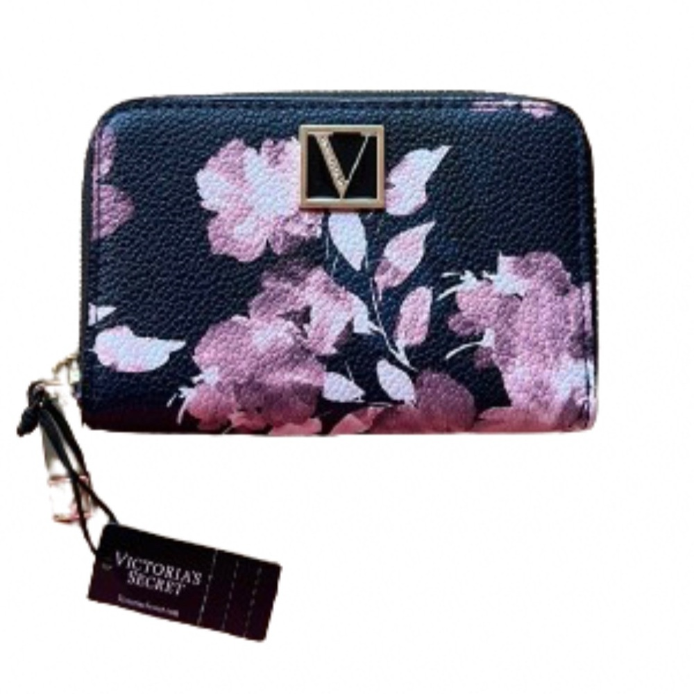 Victoria Secrets NWT floral card wallet